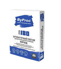 Штукатурка цементная декоративная ByProc ZPD-180