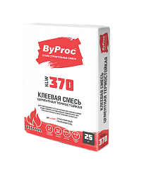 Клеевая смесь цементная термостойкая ByProc KLW-370