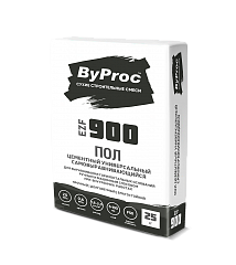 Пол цементный универсальный самовыравнивающийся ByProc EZF-900