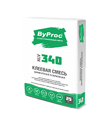 Клеевая смесь цементная усиленная ByProc KLV-340